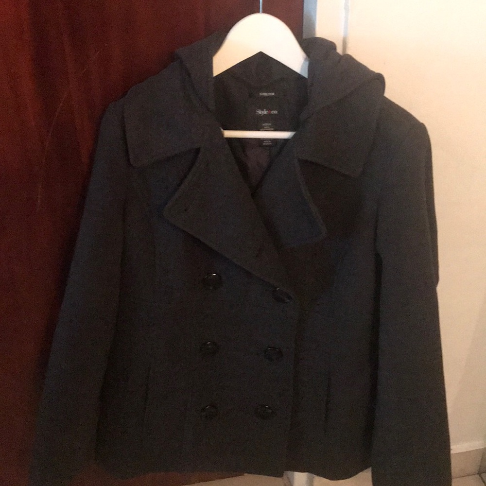 Winter Gray Pea Coat☻